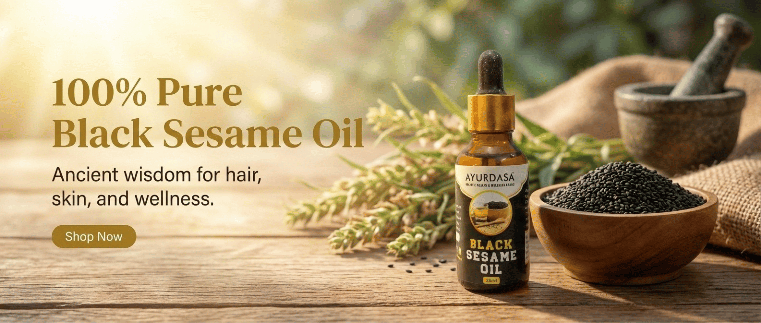 Ayurdasa black sesame oil